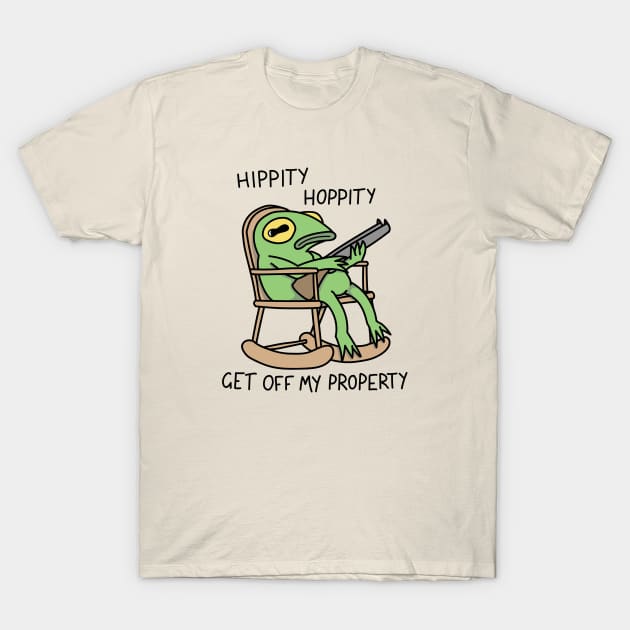 Hippity Hoppity T-Shirt by DoctorBillionaire